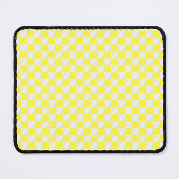 Item preview, Yellow iridescent checkerboard pattern | yellow checker designed and sold by lausn.