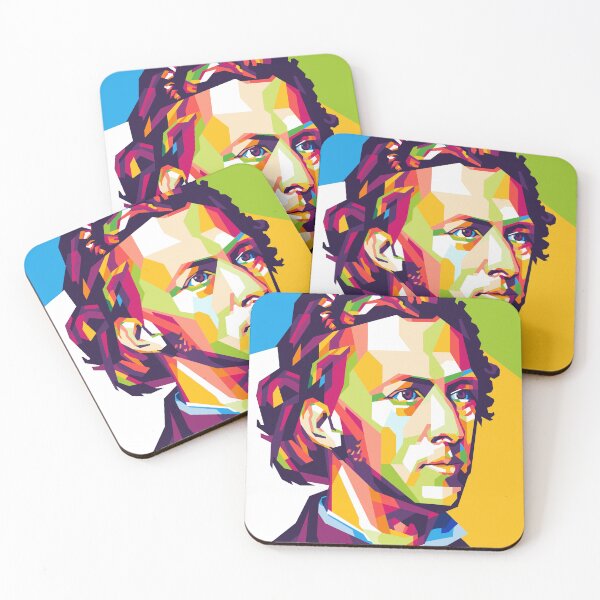 Item preview, Frédéric Chopin Pop Art Portrait designed and sold by Rifafin.