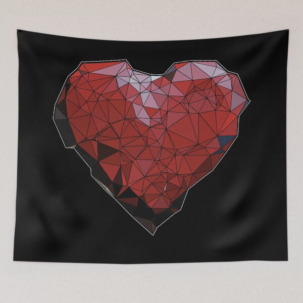 Item preview, Love Triangle Mosaic designed and sold by MakerMeezy.