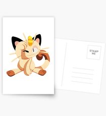 meowth. Postcards