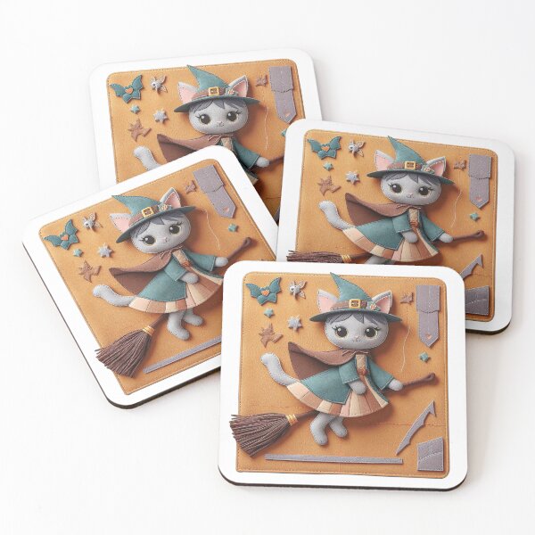 Item preview, Cute Kitty Witch designed and sold by Bspaces.
