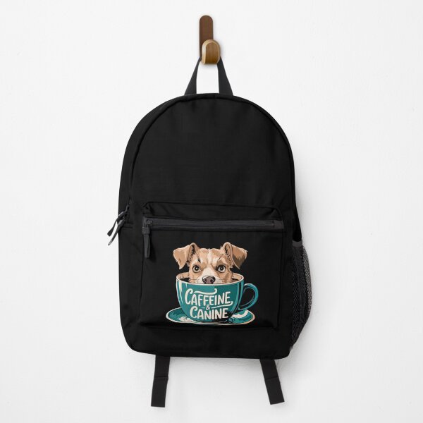 Item preview, Caffeine & Canine: Cute Dog Coffee Design designed and sold by RororereShop.