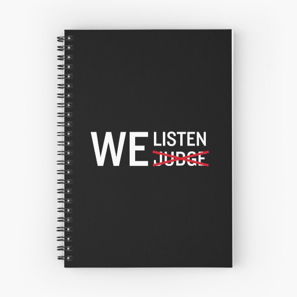 Item preview, We Listen and We Don't Judge designed and sold by ureggie.