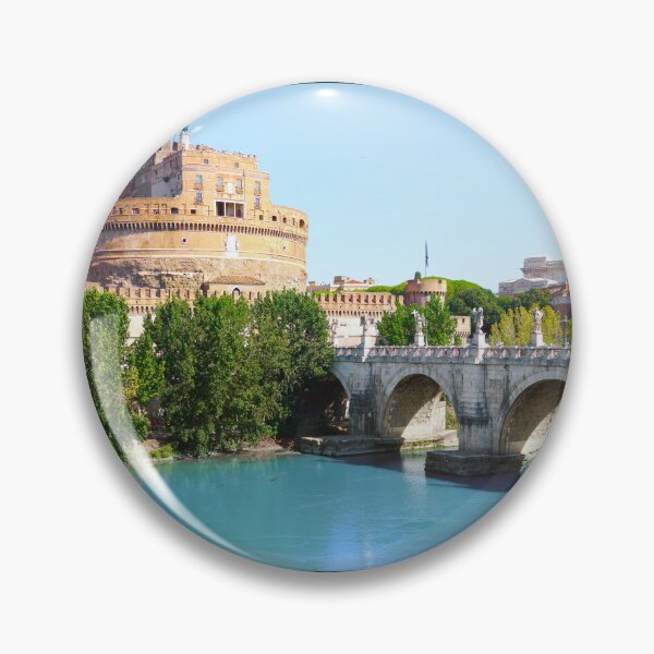 Item preview, Castel Sant'Angelo - Castle on the Tiber River Rome designed and sold by Adam Gormley.