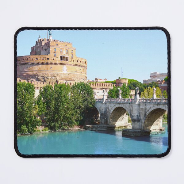 Item preview, Castel Sant'Angelo - Castle on the Tiber River Rome designed and sold by Adam Gormley.