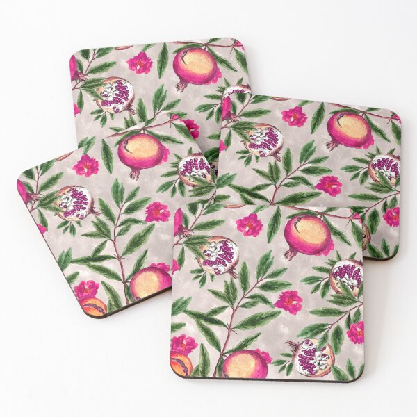 Item preview, Pomegranate Pattern #redbubble #lifestyle designed and sold by 83oranges.com.