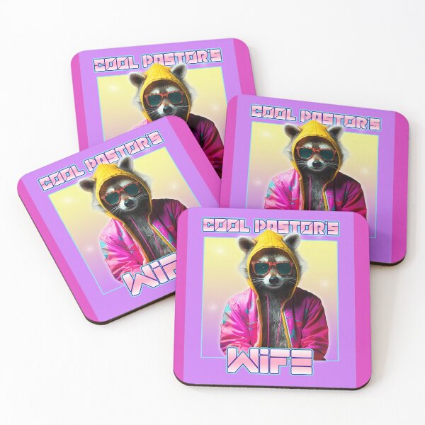 Item preview, Pastor's Wife Gift Cool Raccoon Funny Church Staff designed and sold by tshirtart2024.