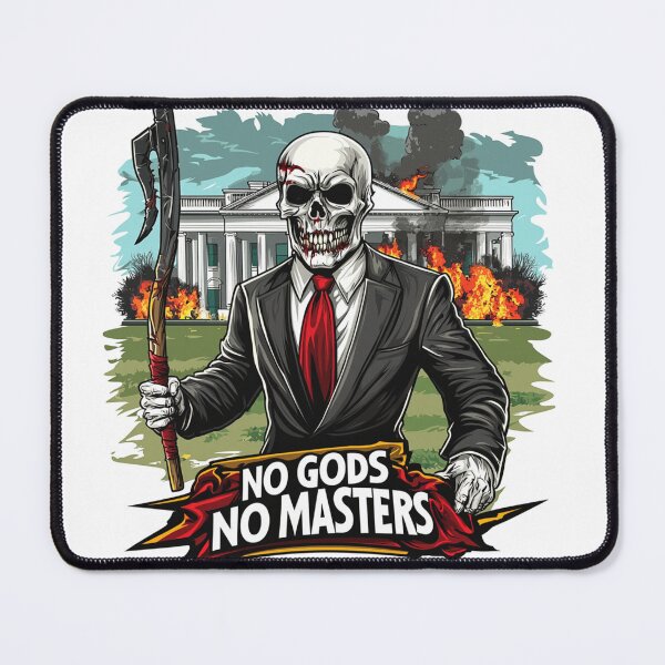 Item preview, No Gods No Masters Anarchy Anarchist designed and sold by LostSolace.