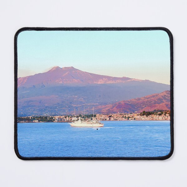 Item preview, Mount Etna - Morning Light from Offshore Ionian Sea designed and sold by Adam Gormley.