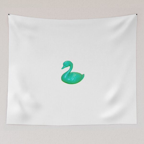 Item preview, Kitschy Green Swan Sticker designed and sold by Waters of Eden.