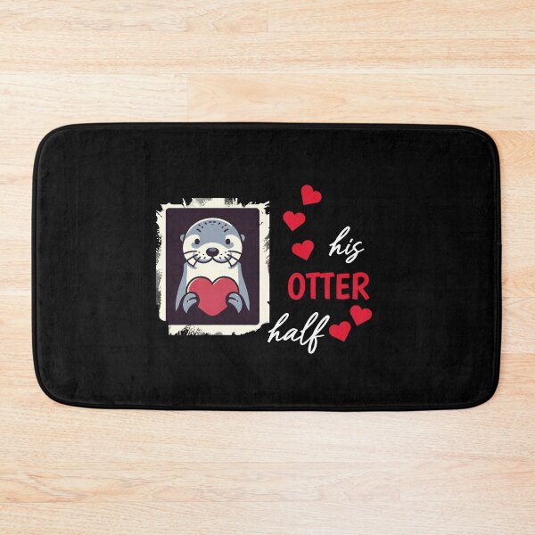 Item preview, Otter half love gift designed and sold by Slowerblue.