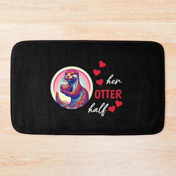 Item preview, Otter half love gift designed and sold by Slowerblue.