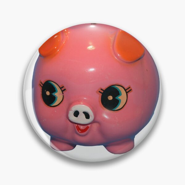 Artikelvorschau, Kitsch Sparschwein Sticker entworfen und verkauft von Waters of Eden.