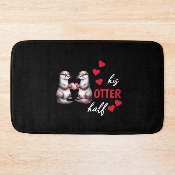 Item preview, Otter half love gift designed and sold by Slowerblue.
