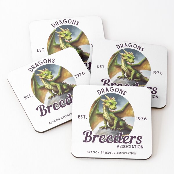 Item preview, The Dragon Breeders Association logo designed and sold by Vibes-vintage.