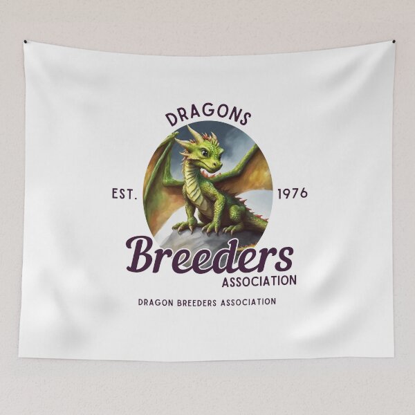 Item preview, The Dragon Breeders Association logo designed and sold by Vibes-vintage.