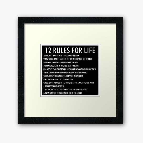 peterson 12 rules