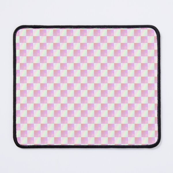 Item preview, Purple pink pastel iridescent checkerboard photo pattern | lilac checker designed and sold by lausn.