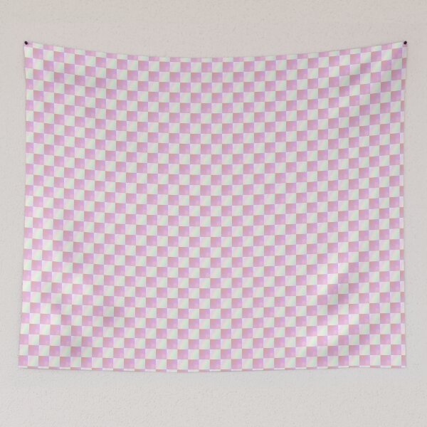 Item preview, Purple pink pastel iridescent checkerboard photo pattern | lilac checker designed and sold by lausn.