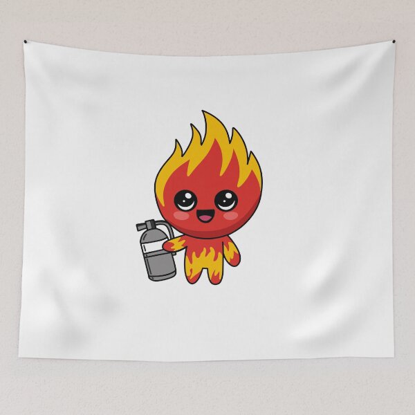 Item preview, Burnin Up Classic Design Sticker designed and sold by Dospart.
