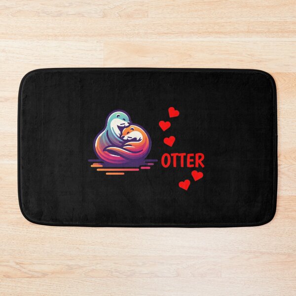 Item preview, Otter half love gift designed and sold by Slowerblue.