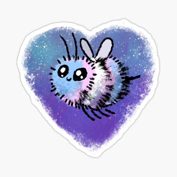 Pride Bees - Trans Sticker