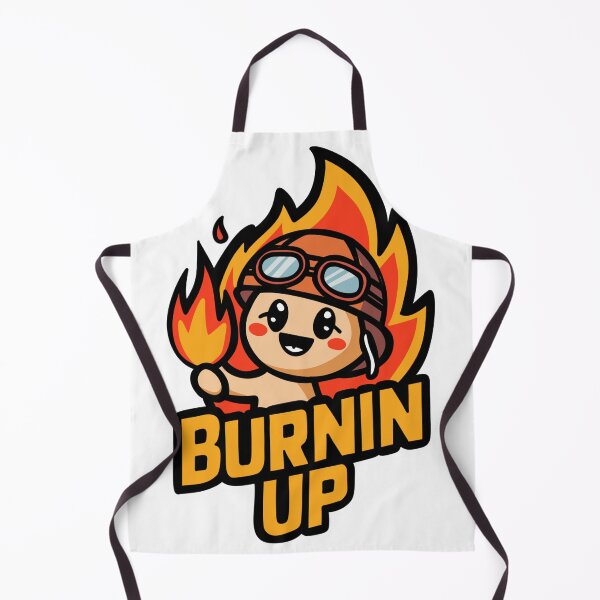 Item preview, Burnin Up Classic Design Sticker designed and sold by Dospart.