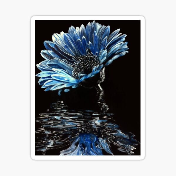 Item preview, Blue Chrysanthemum designed and sold by hkonestudio.