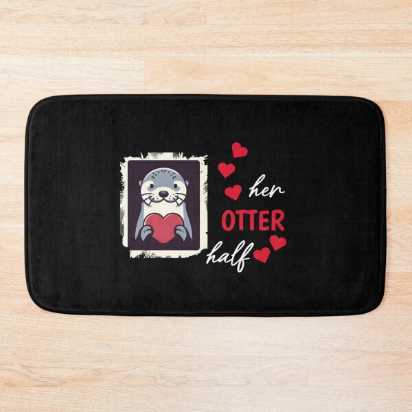 Item preview, Otter half love gift designed and sold by Slowerblue.