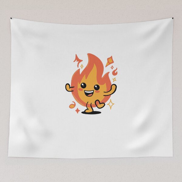 Item preview, Burnin Up Classic Design Sticker designed and sold by Dospart.