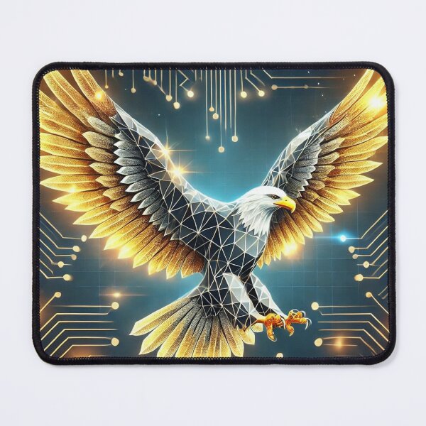 Item preview, The Crypto Eagle: Soaring Above the Blockchain designed and sold by photoparadise22.