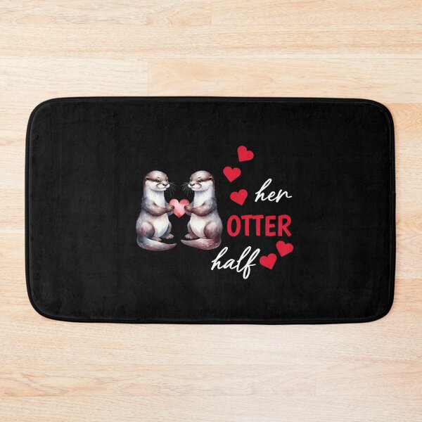 Item preview, Otter half love gift designed and sold by Slowerblue.