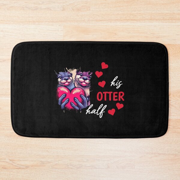 Item preview, Otter half love gift designed and sold by Slowerblue.