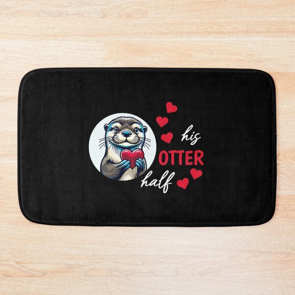 Item preview, Otter half love gift designed and sold by Slowerblue.