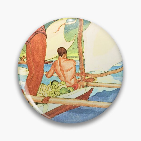 Item preview, Men in an Outrigger Canoe Headed for Shore　  Arman Manookian designed and sold by mayanobu.