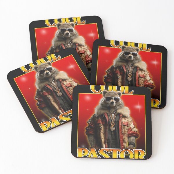 Item preview, Pastor, Gift, Cool, Raccoon, Christian, Funny, Church Staff, designed and sold by tshirtart2024.