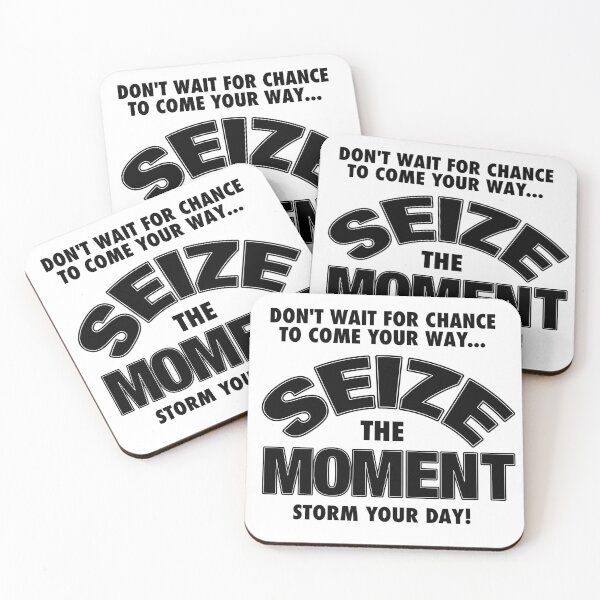 Item preview, Seize the Moment, Storm Your Day designed and sold by GetContented.