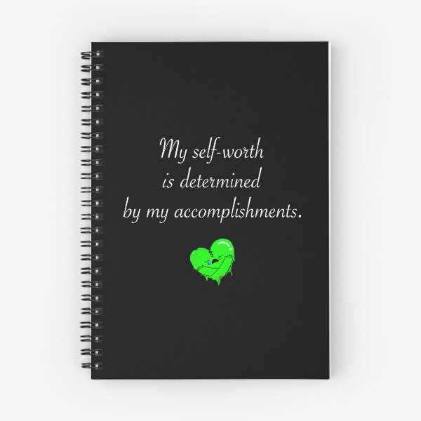 Item preview, My Self-worth is Determined by My Accomplishments designed and sold by saaad-pap.