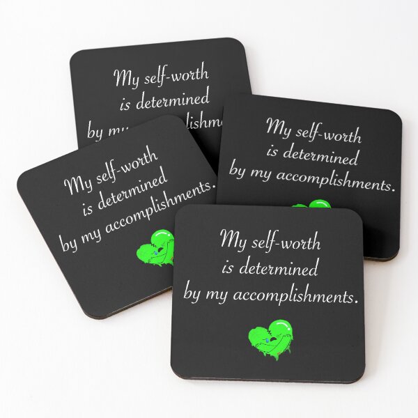 Item preview, My Self-worth is Determined by My Accomplishments designed and sold by saaad-pap.