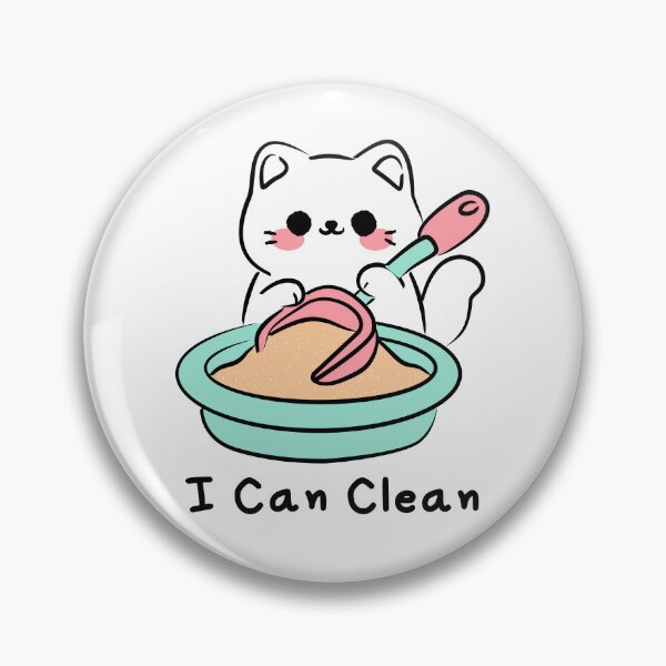 Item preview, cute cat clean cat litter designed and sold by littleflabby.