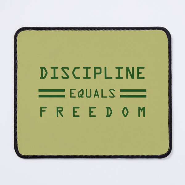 Item preview, Discipline Equals Freedom Jocko Willink 02 - Green | Fitness Army Navy Training designed and sold by PawaPotto.