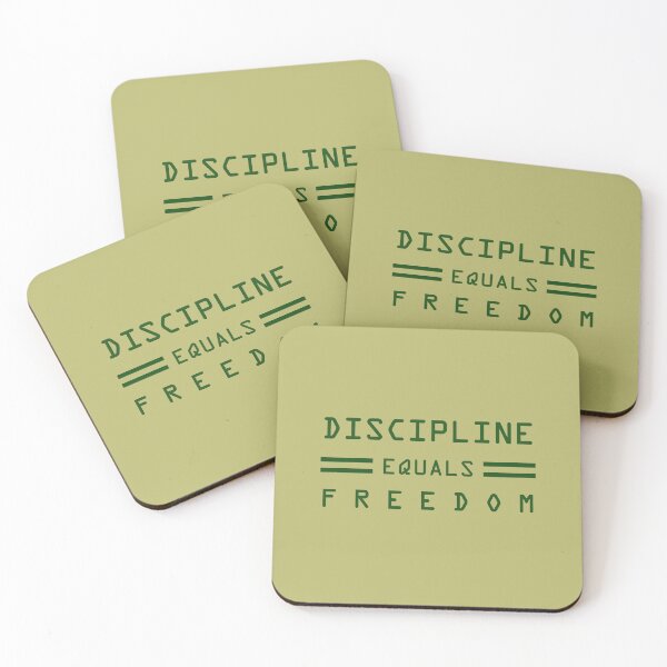 Item preview, Discipline Equals Freedom Jocko Willink 02 - Green | Fitness Army Navy Training  designed and sold by PawaPotto.