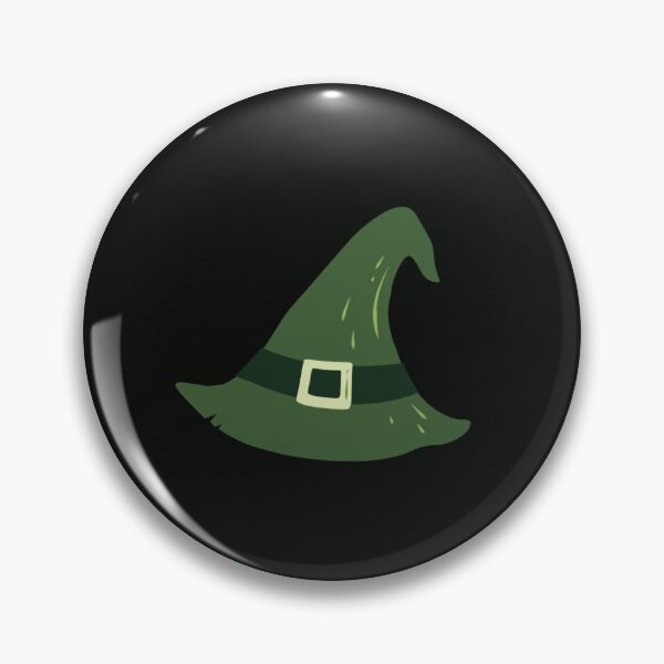 Item preview, Witchy Green Hat and Black Magic designed and sold by pixelpalette8.