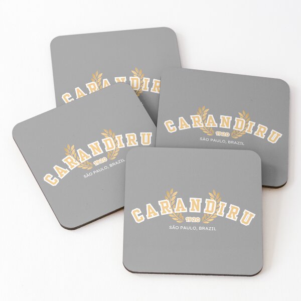 Item preview, Carandiru Prison Education, Gold and White designed and sold by UNK-Fatigues.