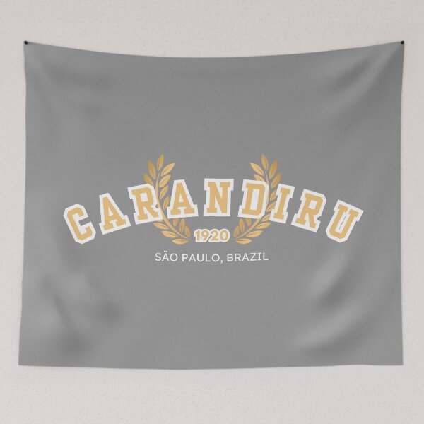 Item preview, Carandiru Prison Education, Gold and White designed and sold by UNK-Fatigues.