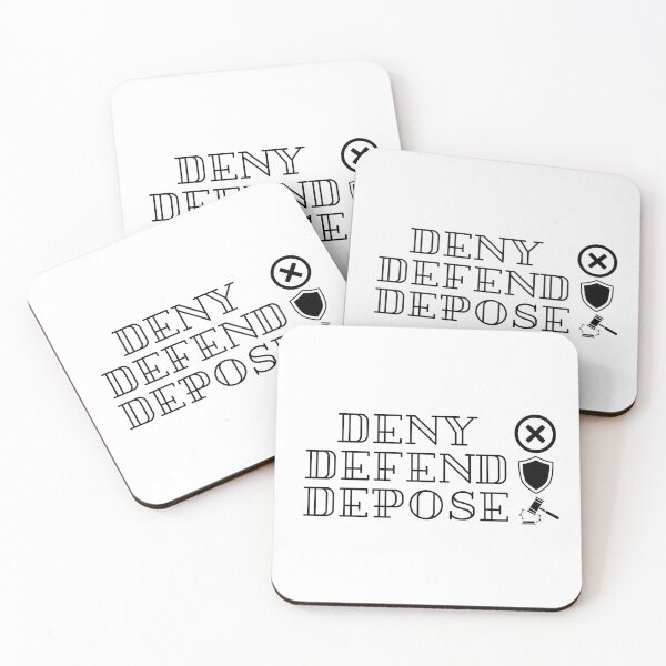 Item preview, DENY,DEFEND,DEPOSE designed and sold by SeekingMeaning.