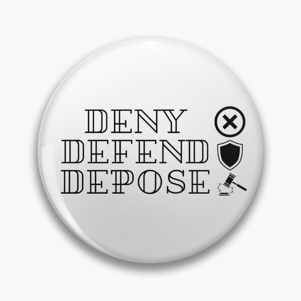 Item preview, DENY,DEFEND,DEPOSE designed and sold by SeekingMeaning.