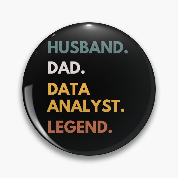 Item preview, Husband Dad Data Analyst Legend Funny Data designed and sold by CuteLovelyDesigns.