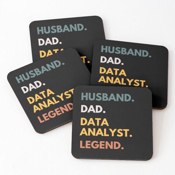 Item preview, Husband Dad Data Analyst Legend Funny Data designed and sold by CuteLovelyDesigns.