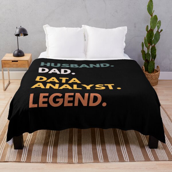 Item preview, Husband Dad Data Analyst Legend Funny Data designed and sold by CuteLovelyDesigns.